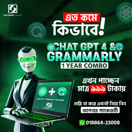 ChatGpt + Grammarly 1 year